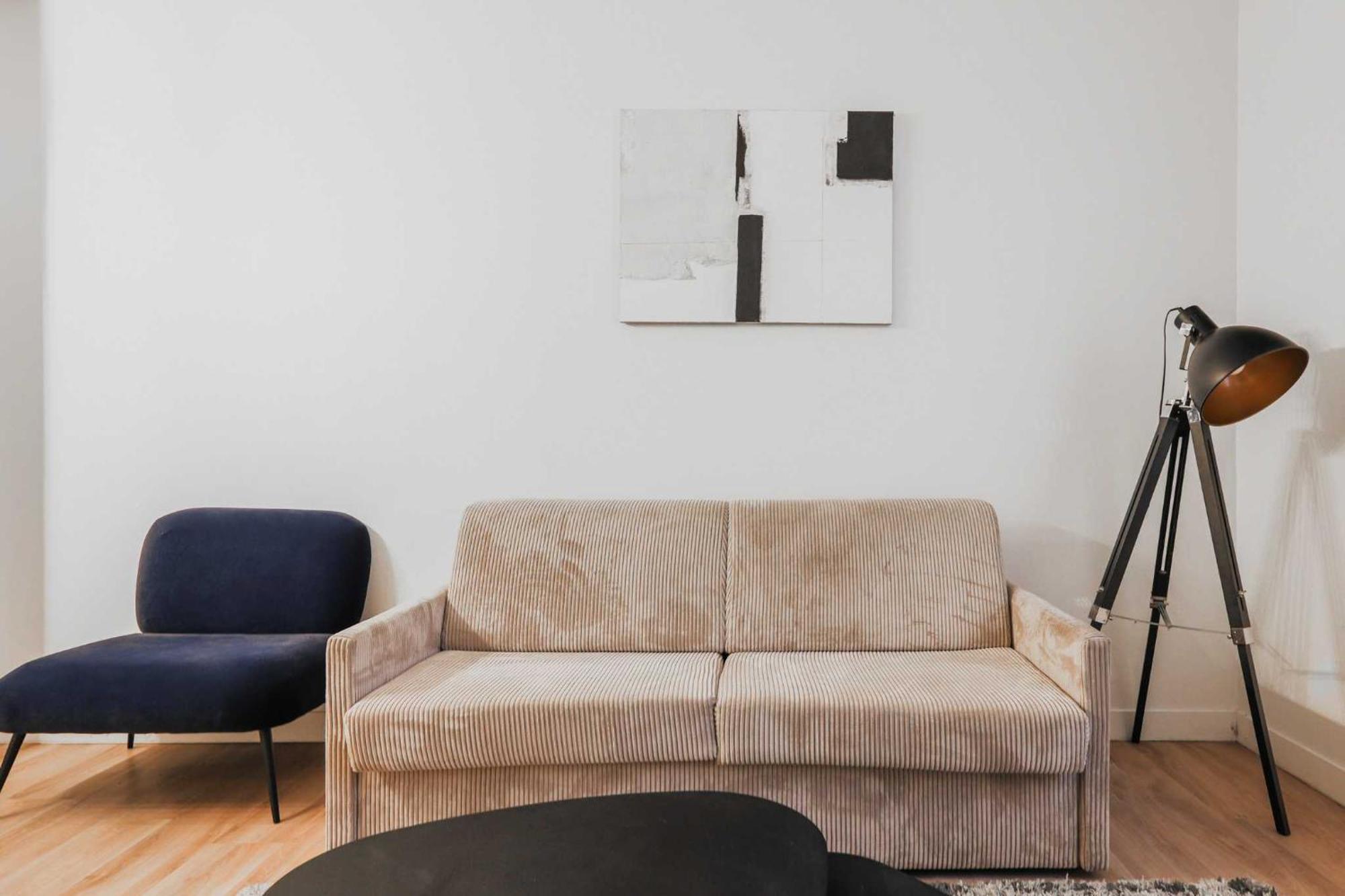 Modern 1br- 4p Le Marais Quarter Appartement *